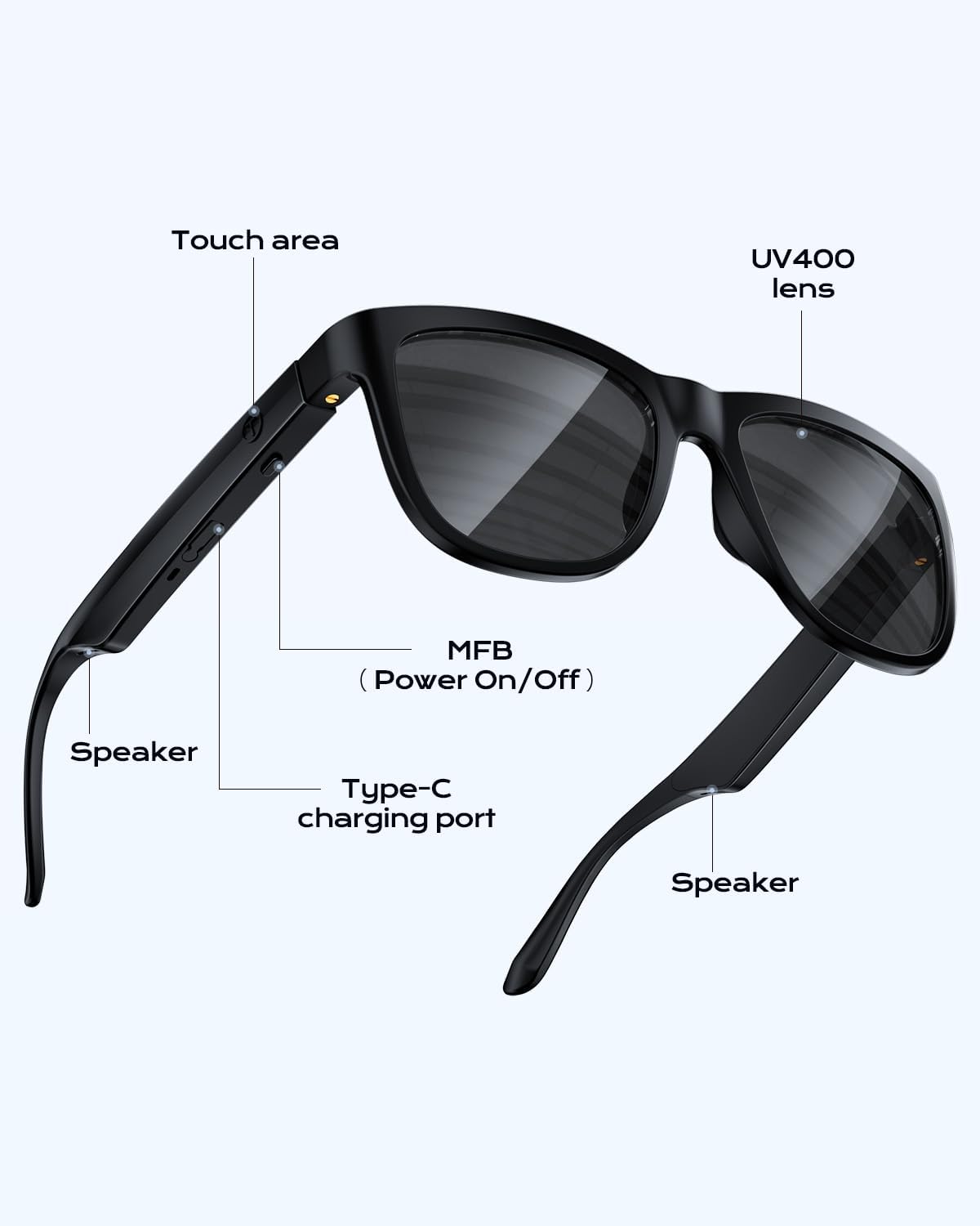 XG89 Smart Bluetooth Sunglasses