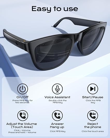 XG89 Smart Bluetooth Sunglasses