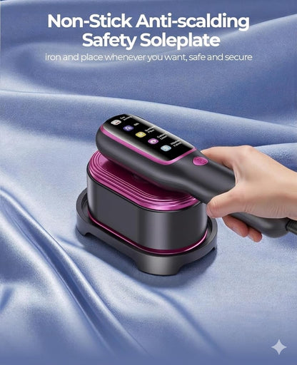 2-in-1 Steam Iron & Garment Steamer – Wrinkle-Free in Seconds