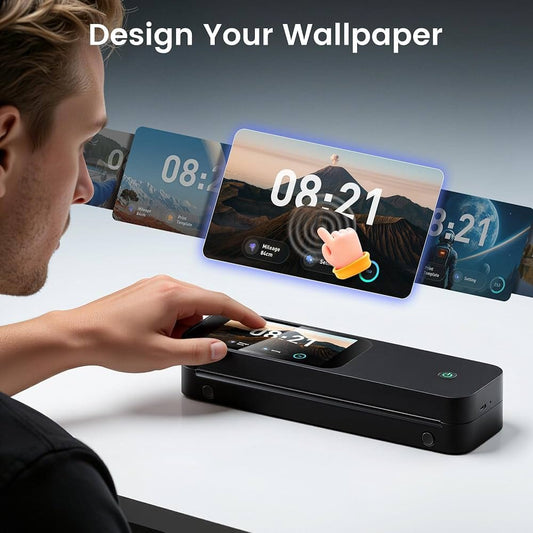 M85 Portable Thermal Printer – Wireless Inkless Printing On the Go