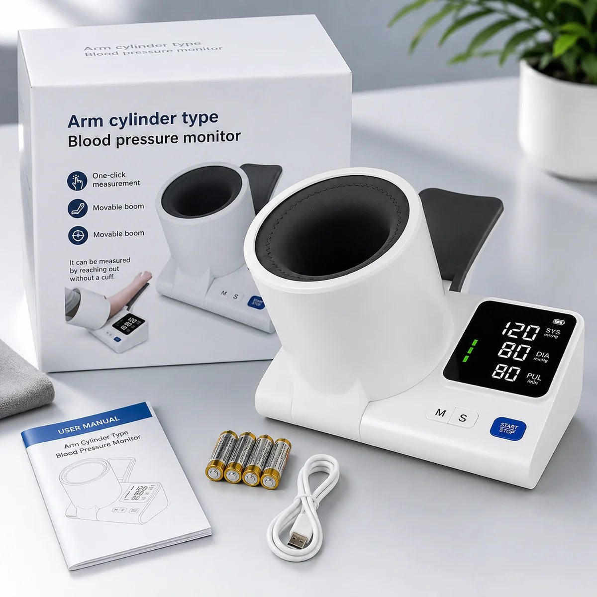 Foreign Trade Style Blood Pressure Monitor With CEFDA Certification