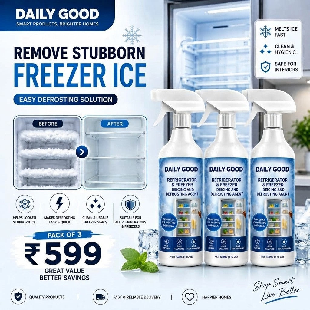 Defrosting Spray for Fridge Freezer (Pack of 3)